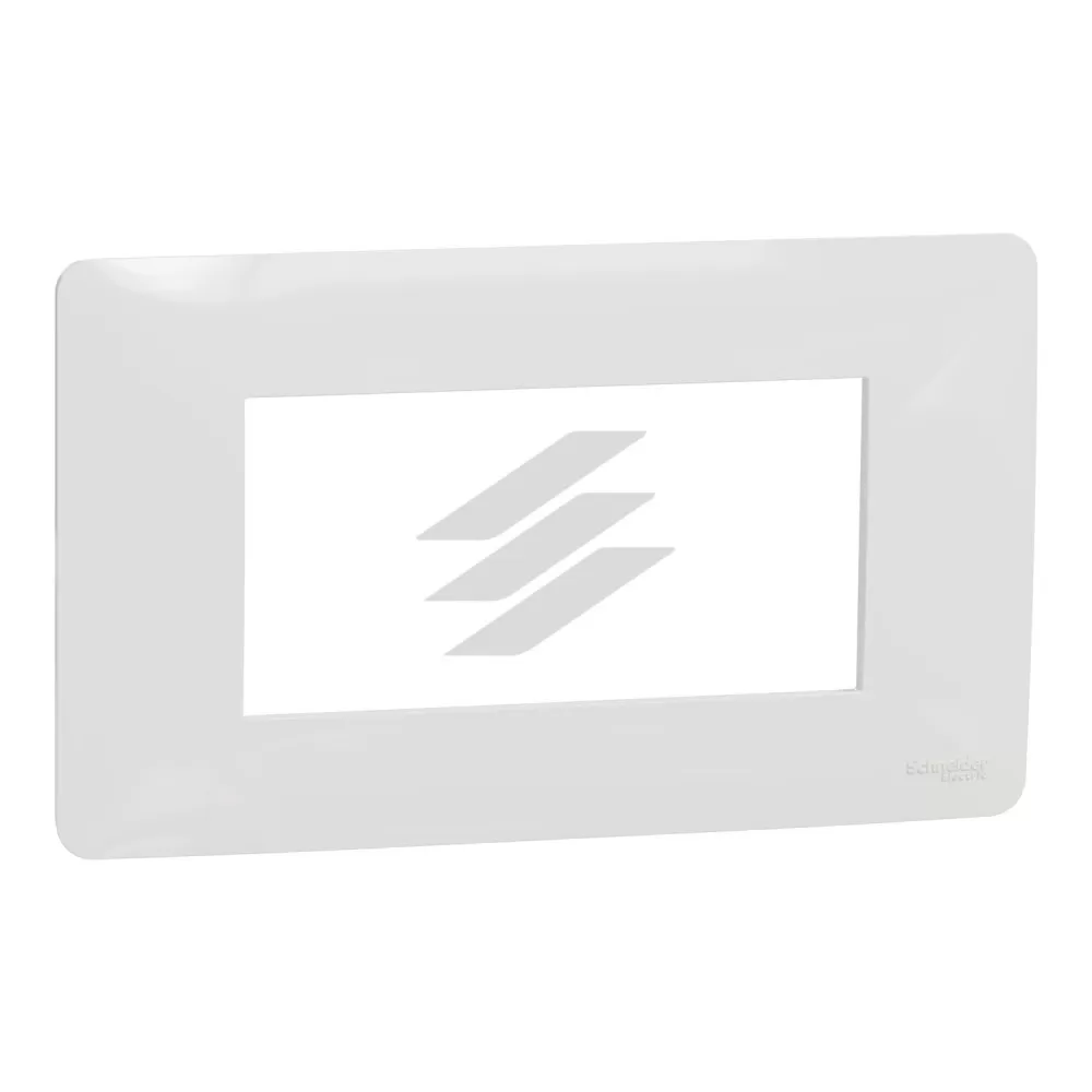 Рамка 4 модульна, білий колір, Schneider Electric