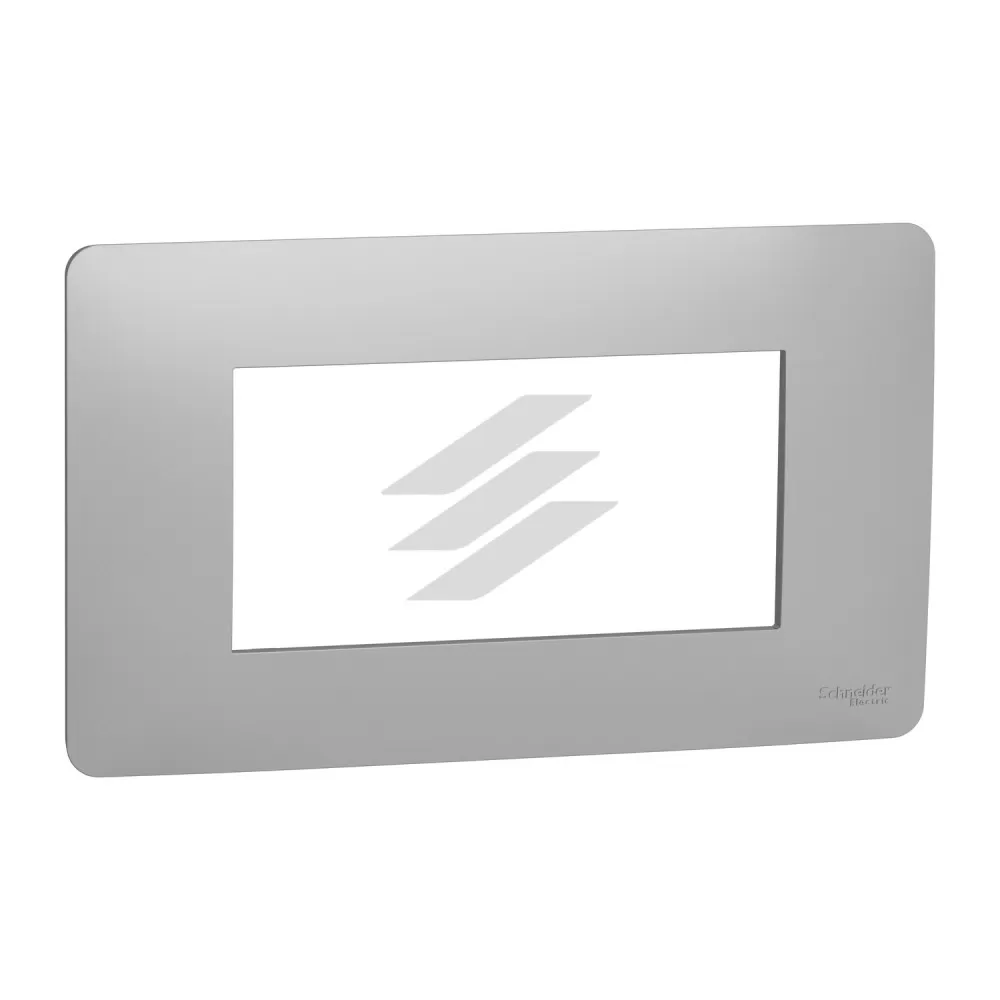 Рамка 4 модульна, алюміній, Schneider Electric