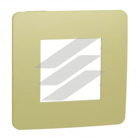 Рамка 1-постова Зелене Яблуко/білий колір, Schneider Electric
