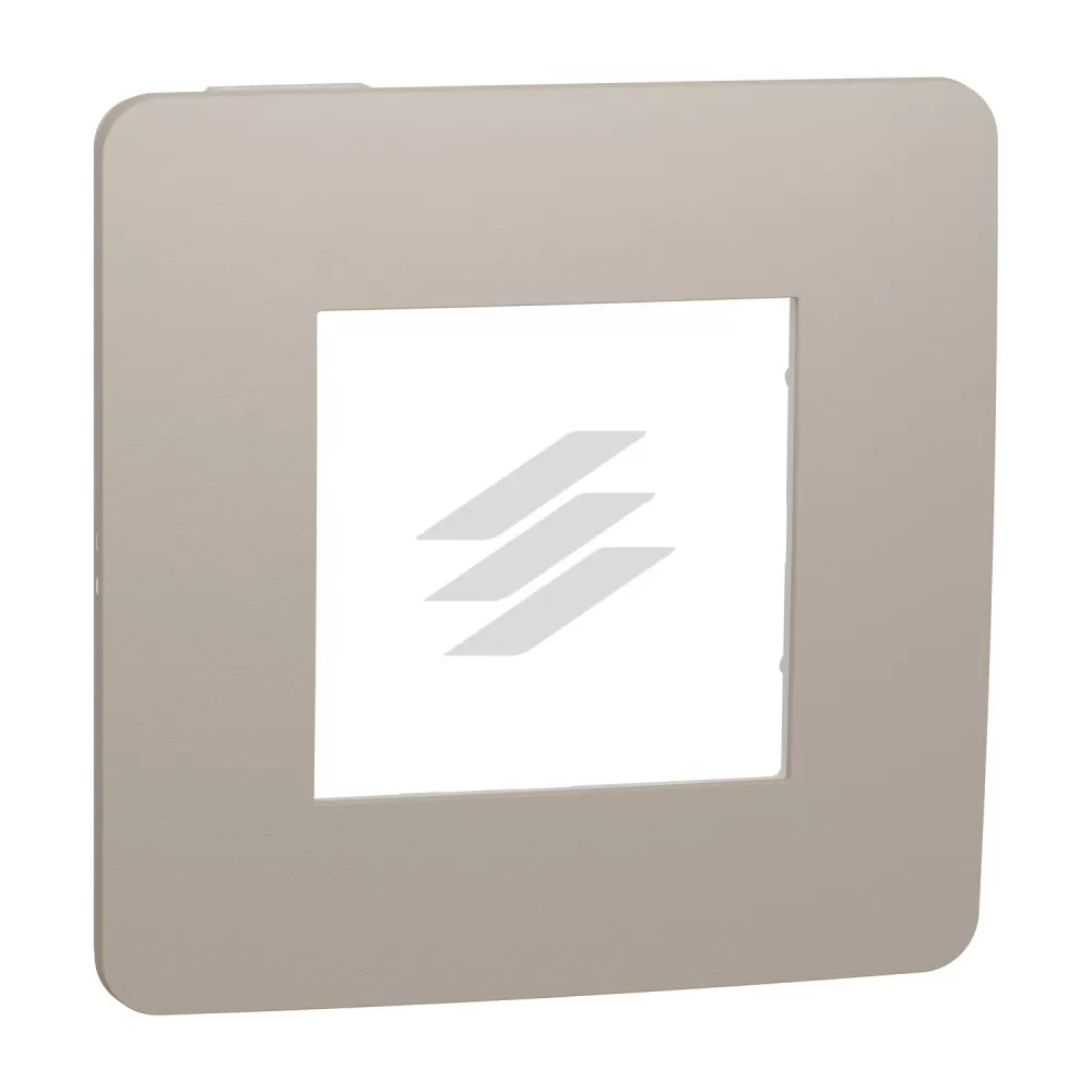 Рамка 1-постова пісочна, білий колір, Schneider Electric