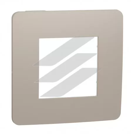 Рамка 1-постова пісочна, білий колір, Schneider Electric