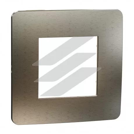 Рамка 1-постова матова бронза, бежевий, Schneider Electric
