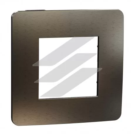 Рамка 1-постова матовий нікель, антрацит, Schneider Electric