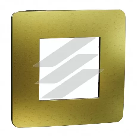 Рамка 1-постова матове золото, антрацит, Schneider Electric