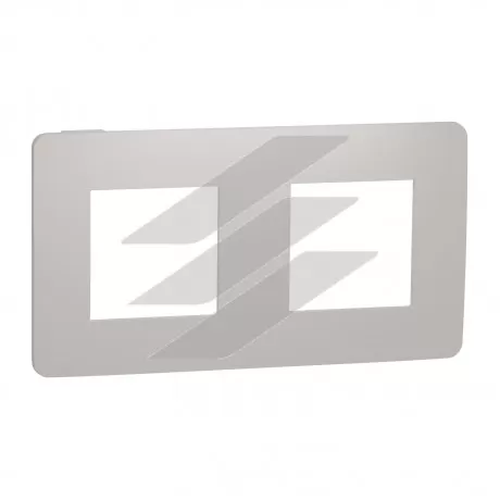 Рамка 2-постова шампань, білий колір, Schneider Electric