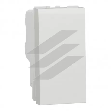 2Р вимикач 16А, 1 модуль, білий колір, Schneider Electric