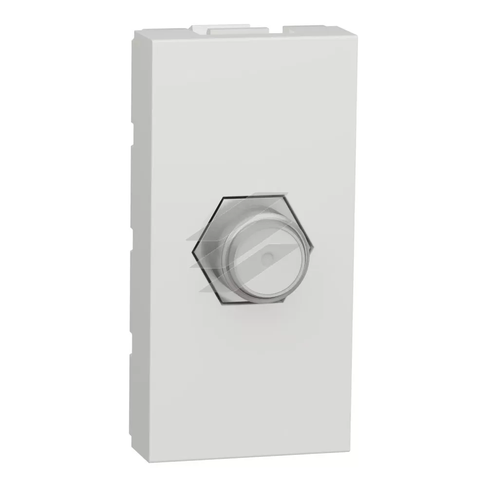 Розетка Coaxial F-type, 1 модуль, біла, Schneider Electric