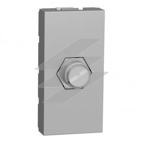 Розетка Coaxial F-type, 1 модуль, алюміній, Schneider Electric