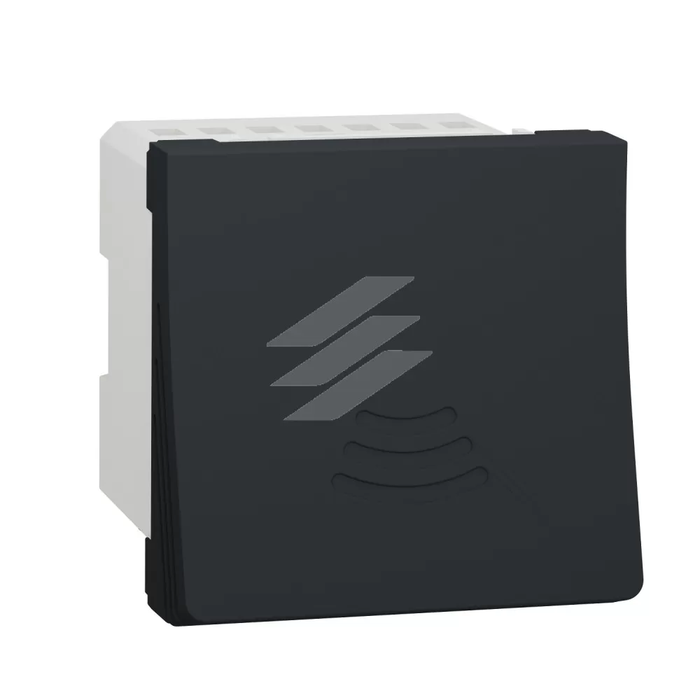 Дзвоник електричний, 2 модуля, антрацит, Schneider Electric