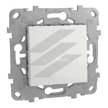Перемикач 1-клавішний, схема 6, 10А, білий колір, Schneider Electric