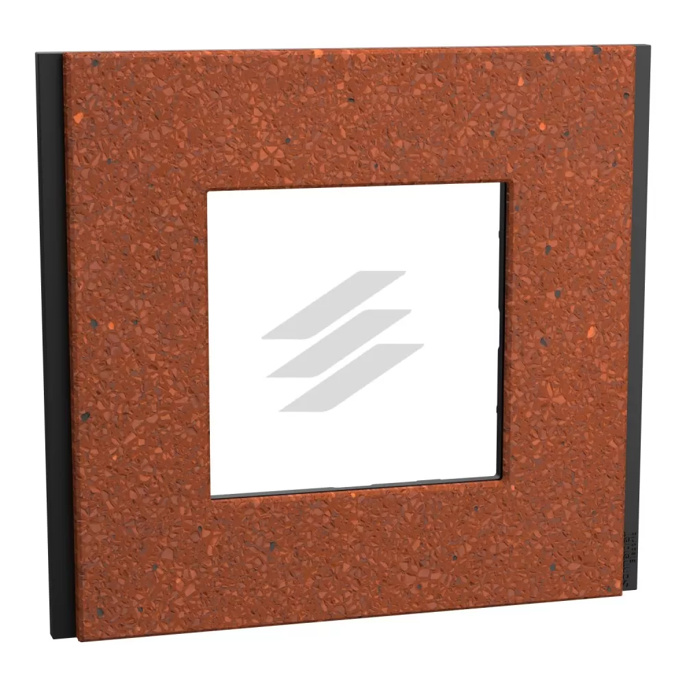 Рамка 1-постова теракотовий, Unica NEW, Deco Material, Schneider Electric