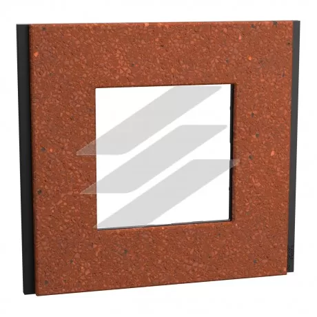 Рамка 1-постова теракотовий, Unica NEW, Deco Material, Schneider Electric