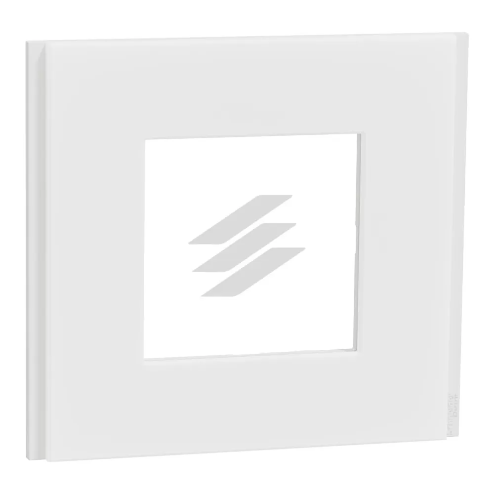 Рамка 1-постова матовий білий, Unica NEW, Deco Material, Schneider Electric