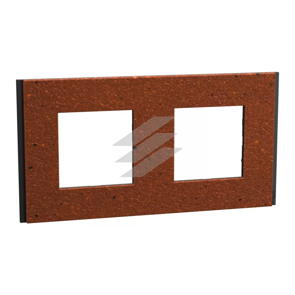 Рамка 2-постова теракотовий, Unica NEW, Deco Material, Schneider Electric