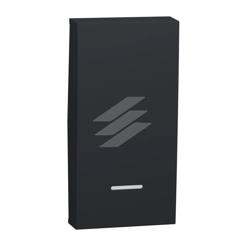 Клавіша для вимикача, 1 модуль, антрацит, Schneider Electric
