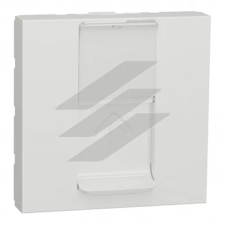 Центральна плата RJ45 Keystone/Systimax 2 м білий колір, Schneider Electric