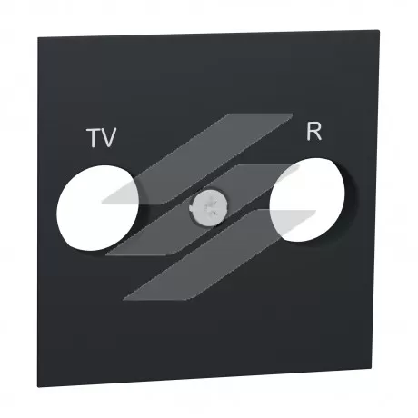 Центральна плата розетки TV/FM антрацит, Schneider Electric