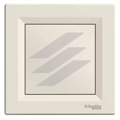 Заглушка, кремова, серія Asfora, Schneider Electric