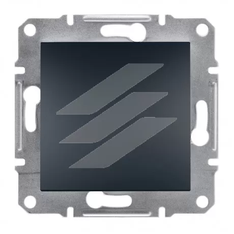 Заглушка, антрацит, серія Asfora, Schneider Electric