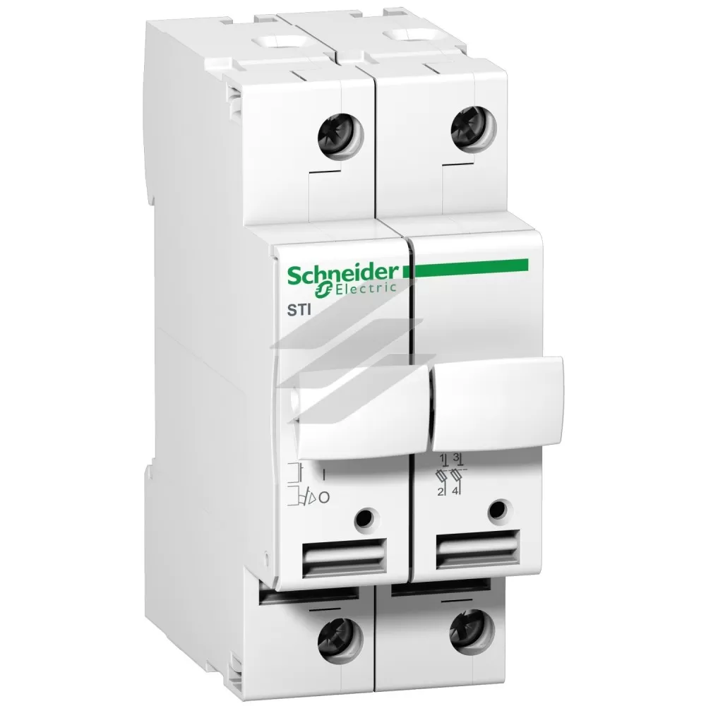 Роз'єднувач-запобіжників STI 2Р 25A 10.3x38мм, Schneider Electric