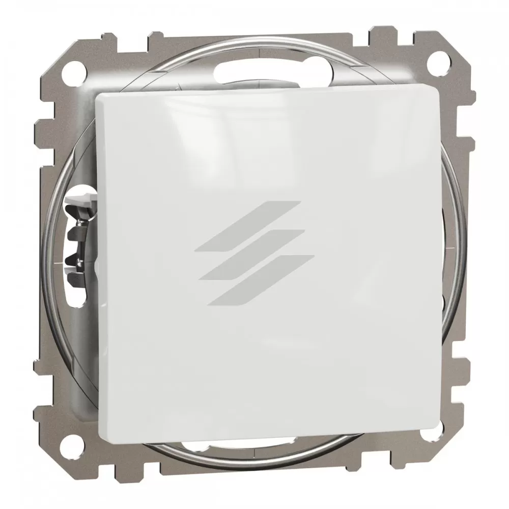 Одноклавішний вимикач, білий, Sedna Design, Schneider Electric