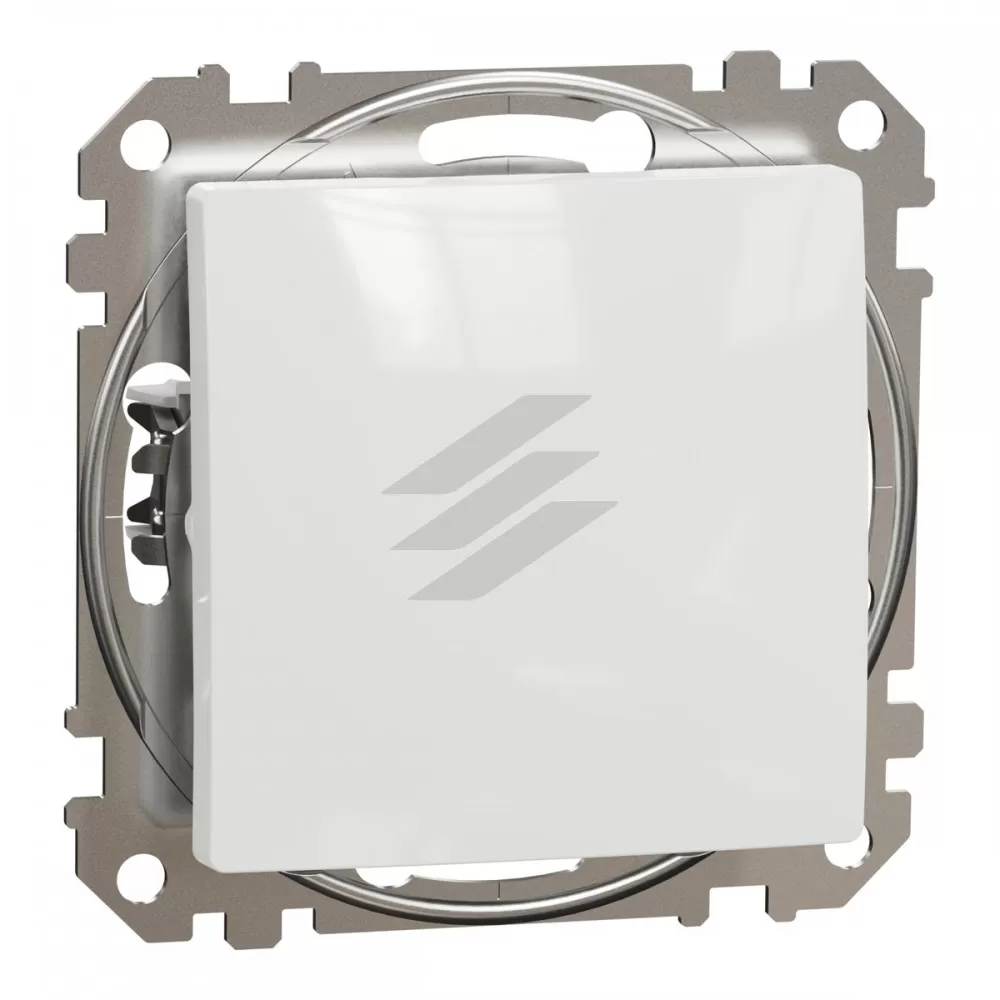 Кнопковий перемикач, білий, Sedna Design, Schneider Electric