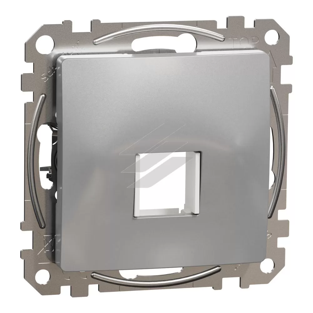Центр панель для 1 Keystone алюмінієвий Sedna Design, Schneider Electric