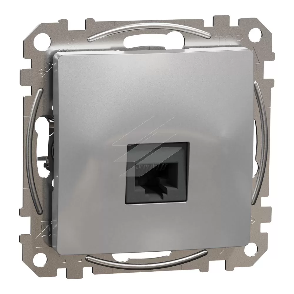 Розетка RJ45 CAT6 UTP алюмінієва SEDNA DESIGN, Schneider Electric