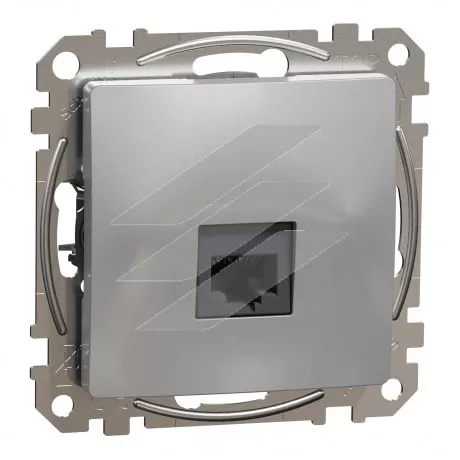 Розетка RJ45 CAT6 UTP алюмінієва SEDNA DESIGN, Schneider Electric