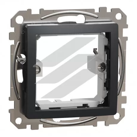 Адаптор 45х45 для Unica New, чорний, Schneider Electric