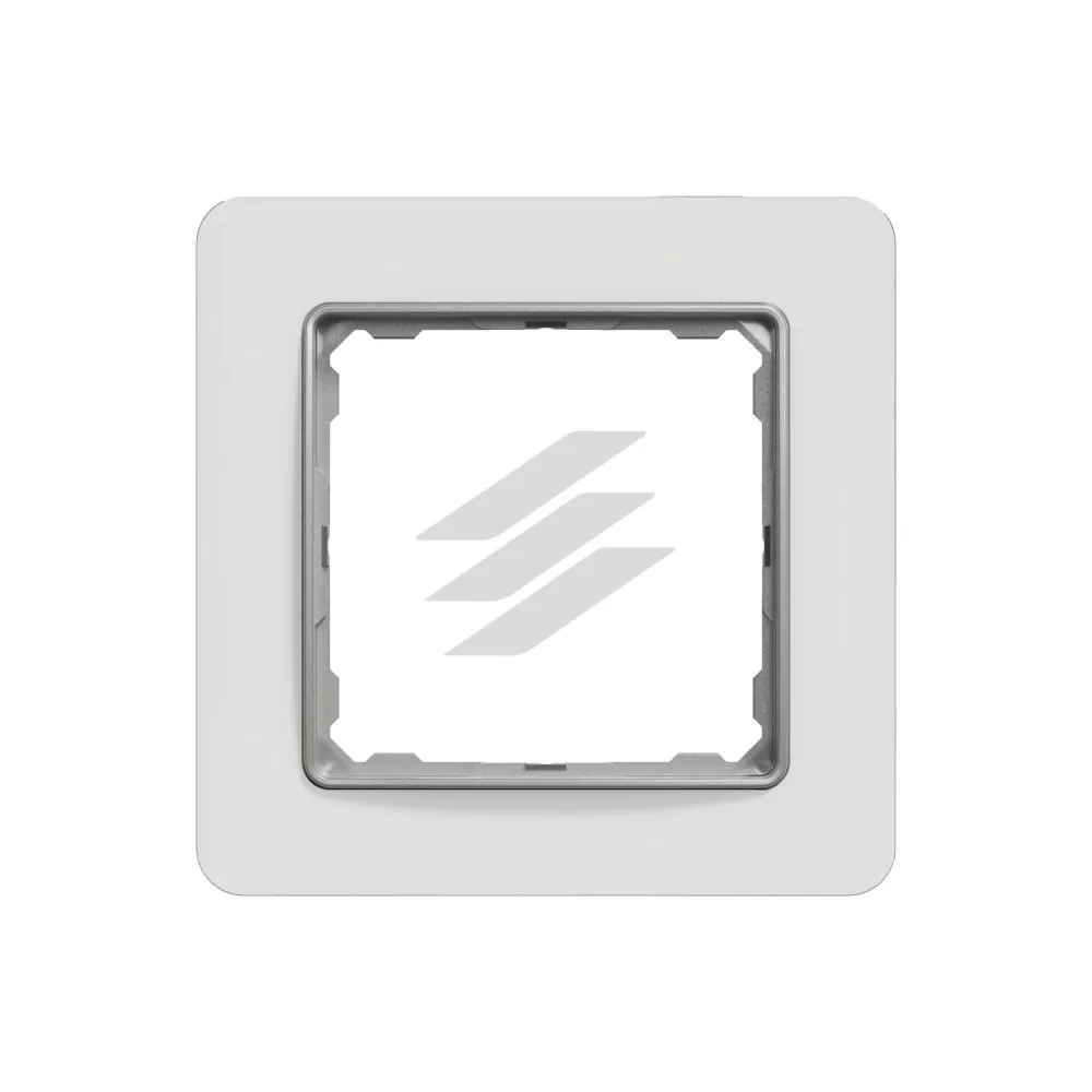 Рамка 1-постова біле скло, Sedna Elements, Schneider Electric