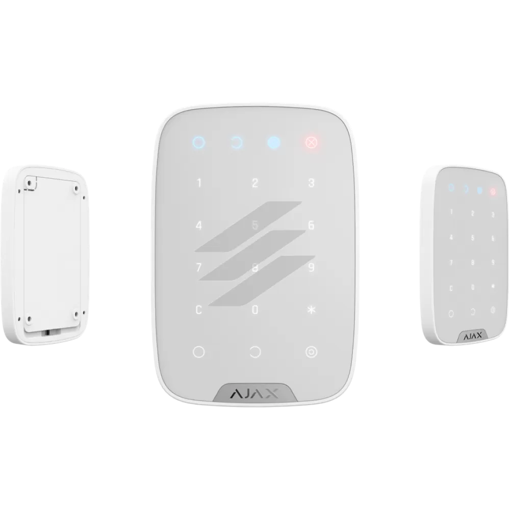 KeyPad - Бездротова сенсорна клавіатура, білий, AJAX