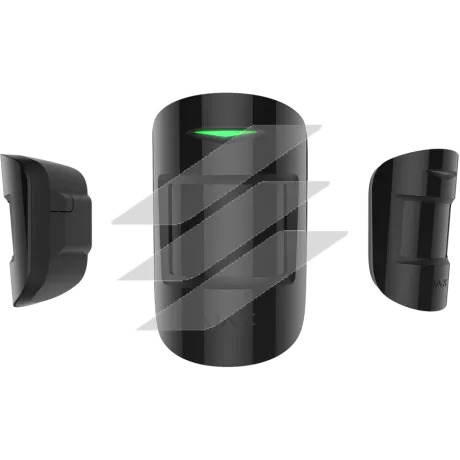 MotionProtect Plus - Бездротовий датчик руху з мікрохвильовим сенсором, чорний, AJAX