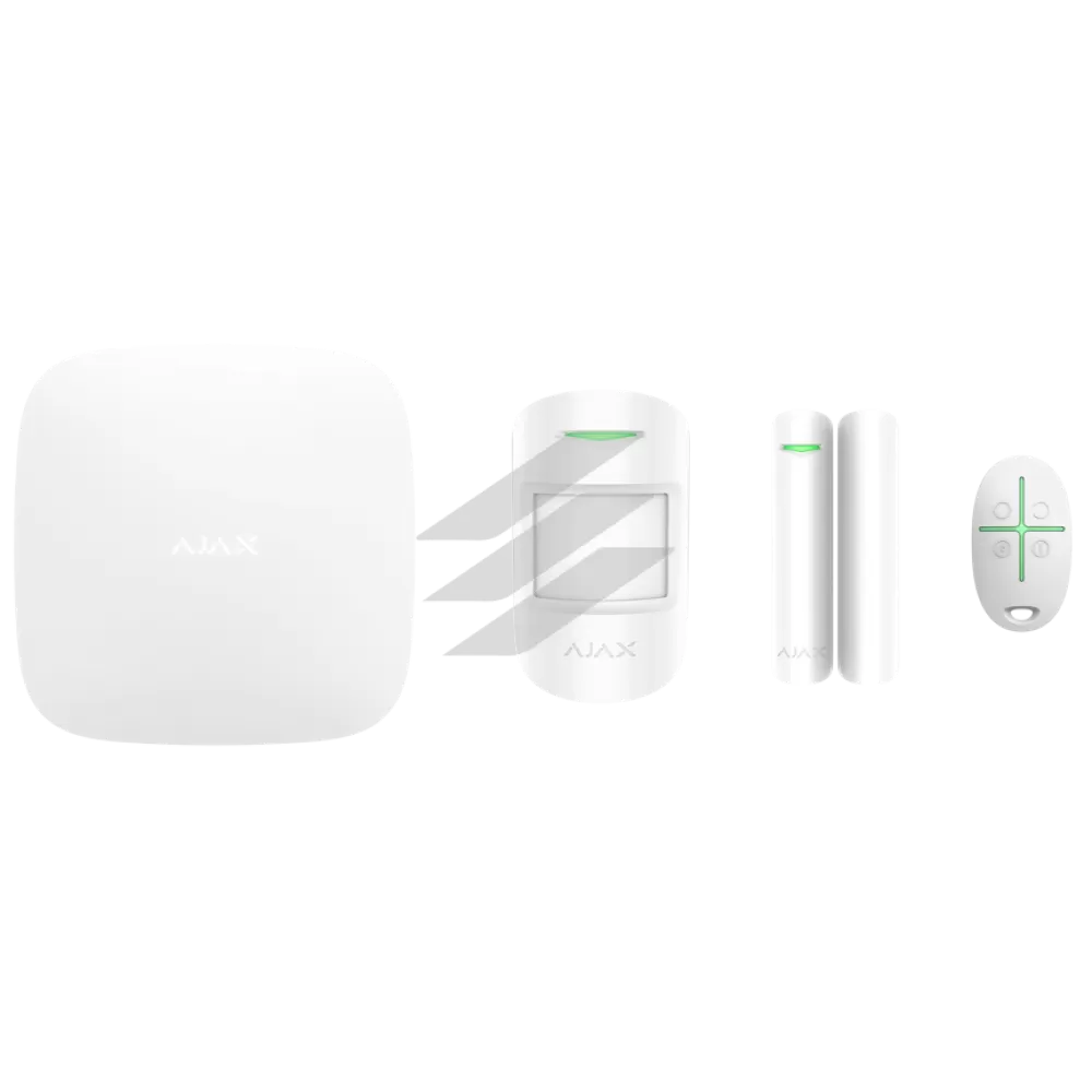 StarterKit - Стартовий комплект системи безпеки, білий, AJAX