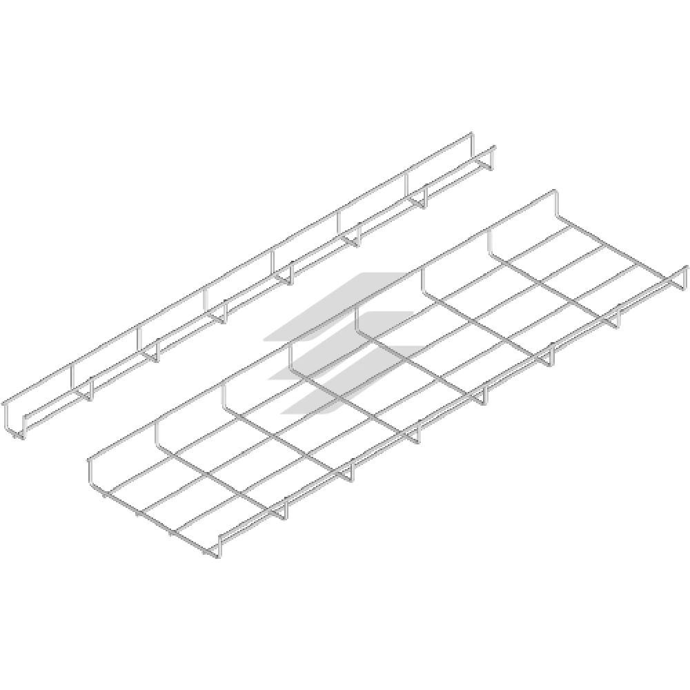 Дротяний кабельний лоток H30 KDS 35x35, L=3000мм, BAKS