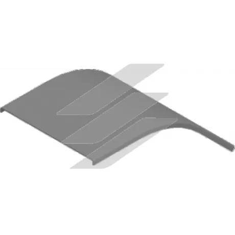 Крышка наружной арки 45° PLZZMP 200x100, толщина 1.5мм, BAKS