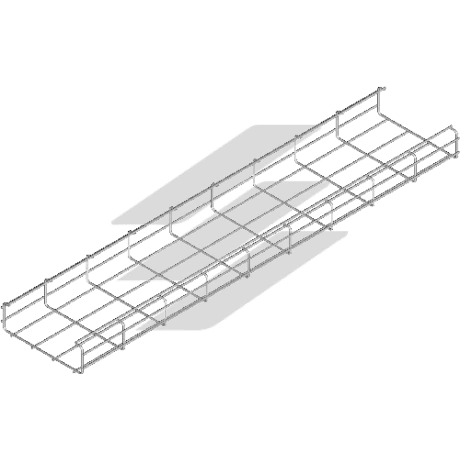 Дротяний кабельний лоток KCS 400x60, L=3000мм, BAKS