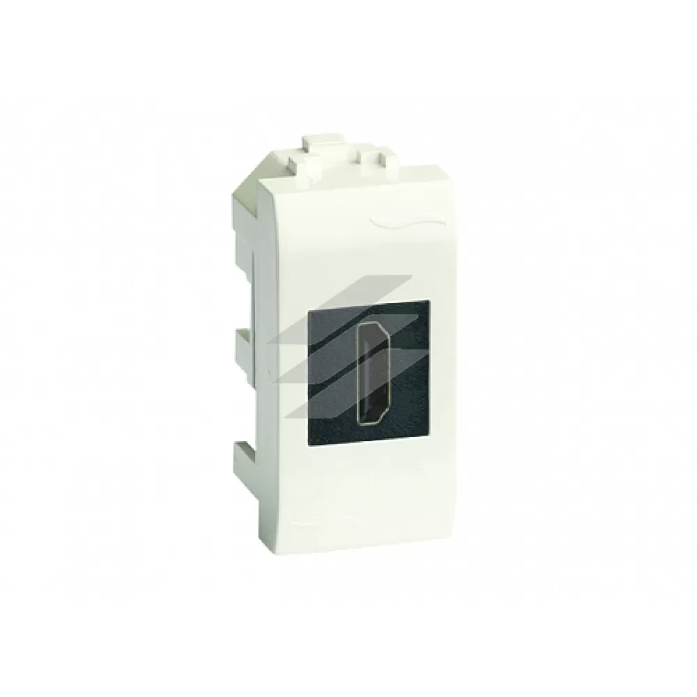 USB 3.0 розетка, Brava, чорна, 1 моø, ДКС