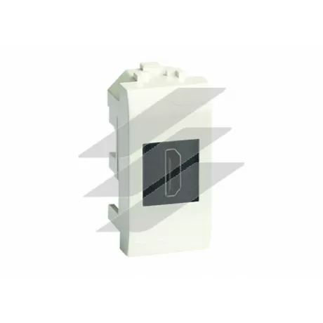 USB 3.0 розетка, Brava, чорна, 1 моø, ДКС