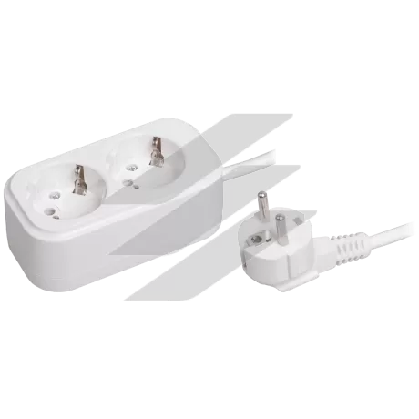 Подовжувач У02 2 місця 2Р+РЕ/1.5 метри 3х1мм2 16А/250В CLASSIC, IEK